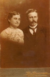 Meta Wolff og Marcus Fries 1913